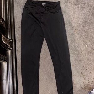 Black High-Waisted Leggings